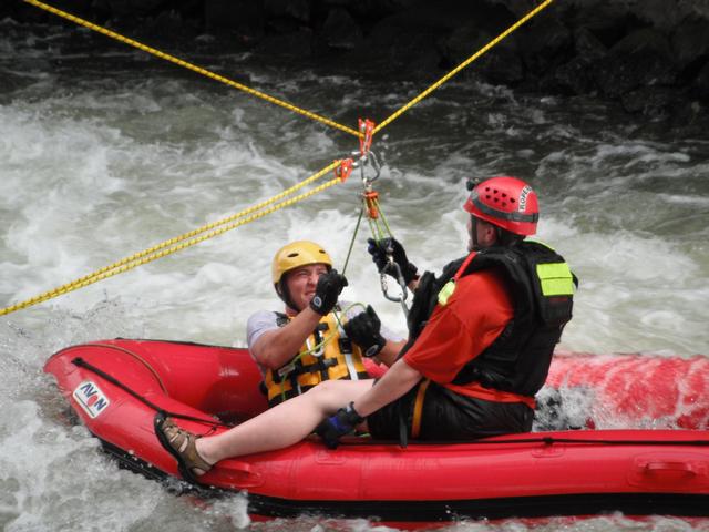 Swift water training